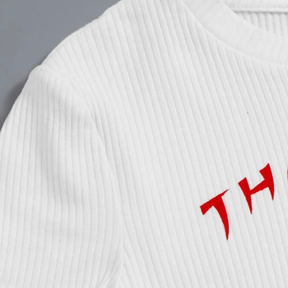 Anda Cropped Ribbed Knit Top - Picture 4 of 5